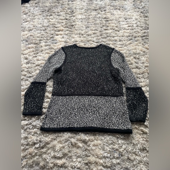 Black Speckled Calvin Klein Crewneck Sweater - Picture 6 of 6